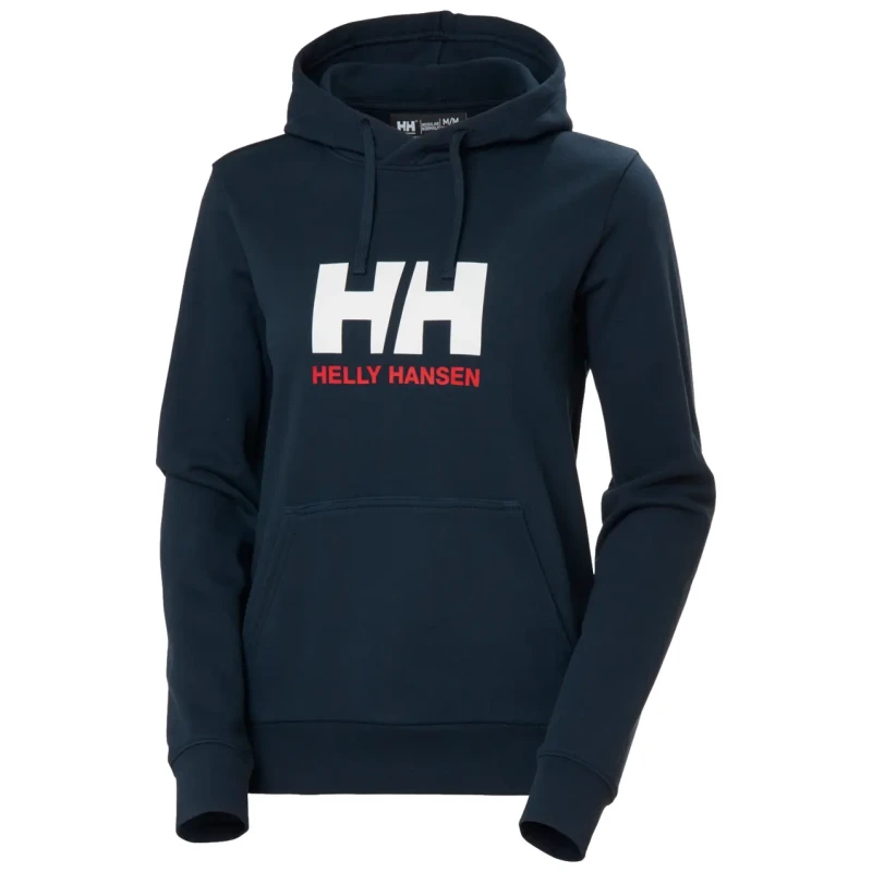 Image of Helly Hansen Womens hooded sweatshirt Helly Hansen Logo Bleu Female M