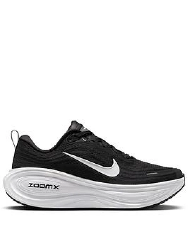 Image of Nike Vomero Plus Running Shoes Womens - Black Female 8