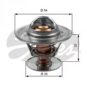 Image of Gates Thermostat coolant TH13684G1