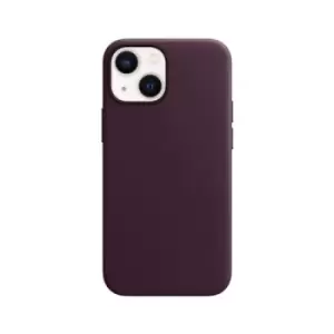 image of Apple iPhone 13 Mini Leather Case with MagSafe Dark Cherry MM0G3ZM/A