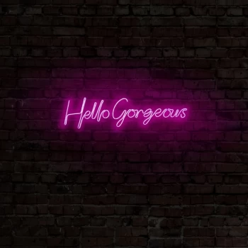 image of Hello Gorgeous - Pink Pink Wall Lamp