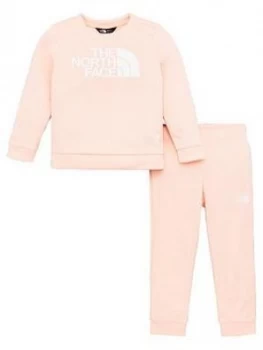 Image of The North Face Toddler Girls Surgent Crew Set - Pink