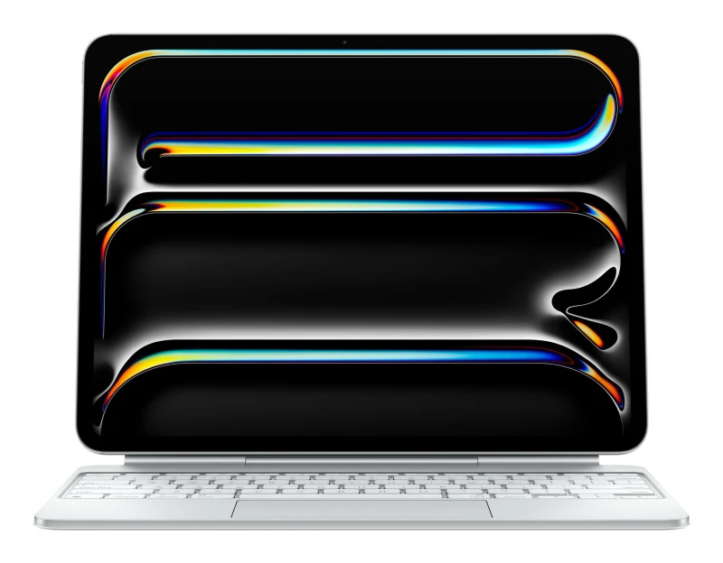 Image of Apple Magic Keyboard for iPad Pro 13-inch (M4) - German - White MWR43D/A