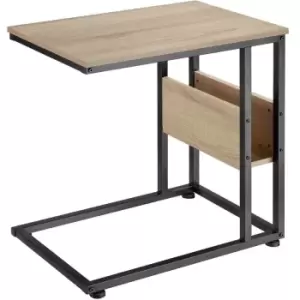Image of TecTake Wigan Bedside Table - Brown