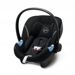 Image of Cybex Aton M i-Size Car Seat - Deep Black