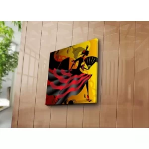 Image of 4545K-12 Multicolor Decorative Canvas Painting