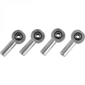 Image of Modelcraft Aluminium Swivel head Internal thread M2 4 pc(s)