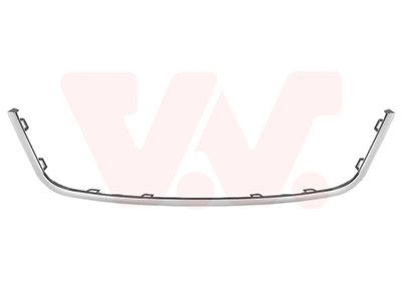Image of VAN WEZEL Trim / Protective Strip, radiator grille VAN WEZEL 7628519