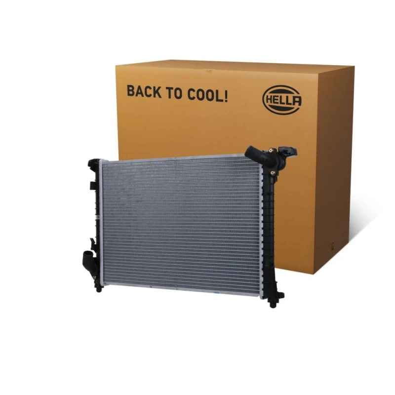 Image of HELLA Engine radiator HELLA 8MK 366 300-571