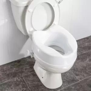 Image of NRS Healthcare Linton Plus Raised Toilet Seat - 150mm - Retail Pack Version