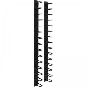 Image of Tripp Lite Smart Rack Enclosure 6ft Horizontal Cable Ring Flexible