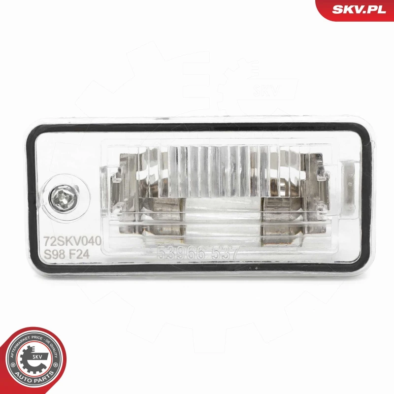 Image of ESEN SKV Number plate light ESEN SKV 72SKV040