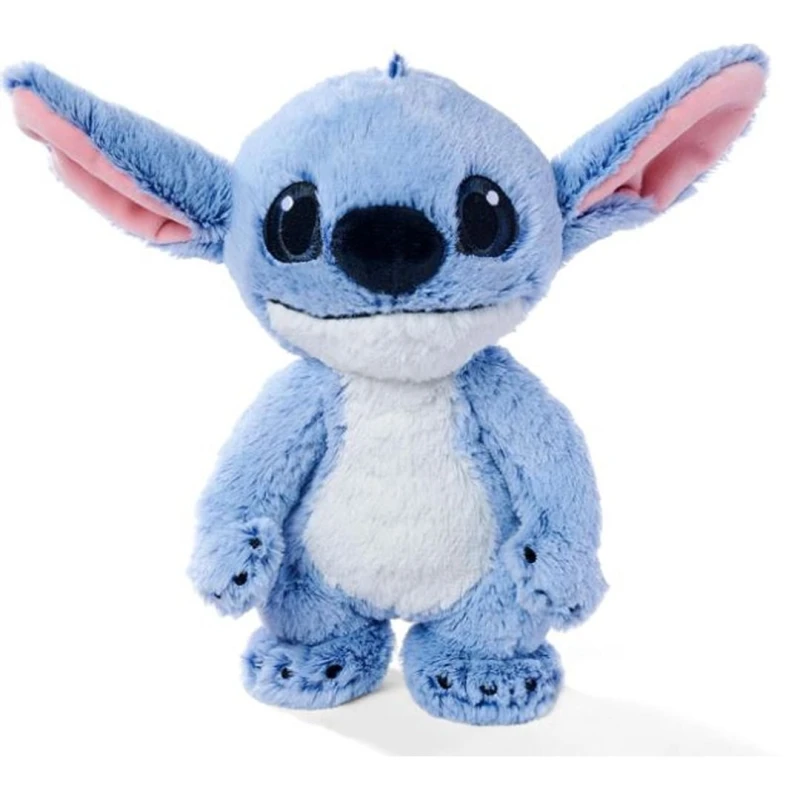Image of Simba Official Movie Stitch crash lands standing 25cm a plush to snuggle play collect. Soft cuddly cute little friend