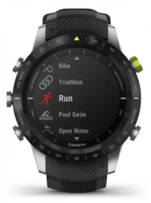 Image of Garmin MARQ Athlete Titanium Black Rubber Strap GPS Smartwatch 0100200616