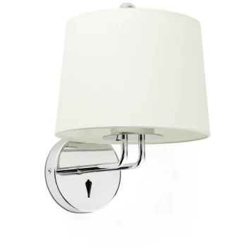 Image of Faro MONTREAL - Wall Light with Shade Chrome, E27