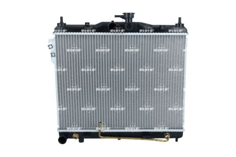 Image of NRF 53173 Engine radiator EASY FIT Brazed cooling fins, Aluminium, with gaskets/seals Aluminium Radiator,engine cooling (470)