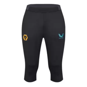 Image of Castore Wolves three quarterTraining Pants - Black