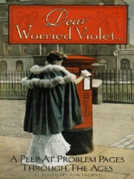 Image of Dear Worried Violet by Rosemary Hawthorne Hardback