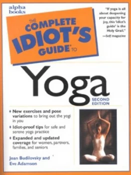 Image of The Complete Idiots Guide to Yoga by Joan Budilovsky Book