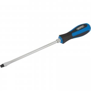 Image of Draper Pound Thru Plain Slotted Screwdriver 8mm 200mm