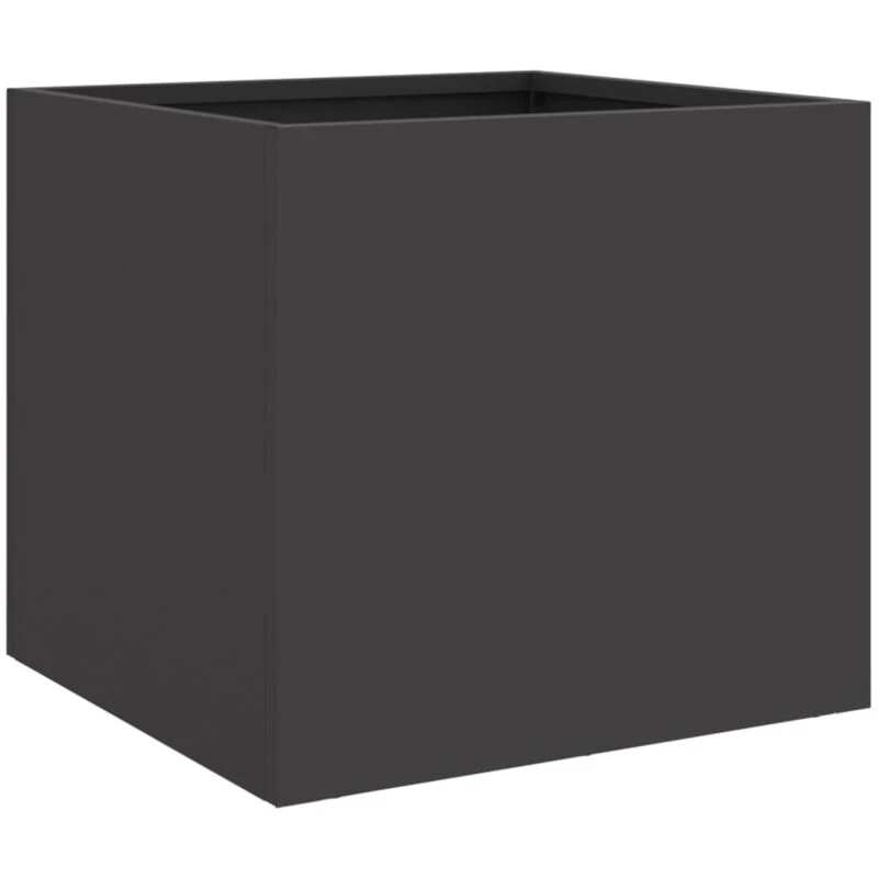 Image of VIDAXL Planter Black 32x30x29cm Steel Vidaxl 8721012363939