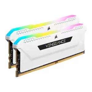 Image of Corsair Vengeance RGB PRO White 16GB 3600MHz DDR4 Memory Kit