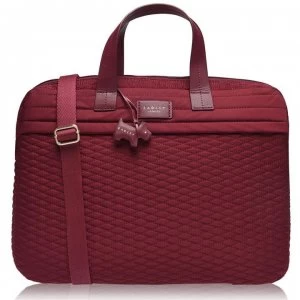 image of Radley Penton Mews Laptop Bag - MERLOT