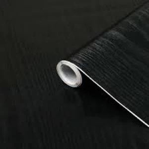 image of D-C-Fix Black Wood Effect Self Adhesive Film 90cm x 2.1m