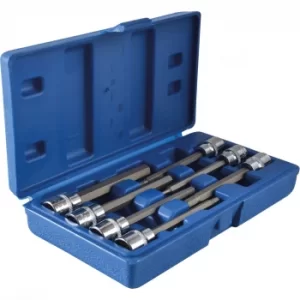 image of 7 Piece 3/8" Drive Extra Long Hex Socket Bit Set (H3-H10)