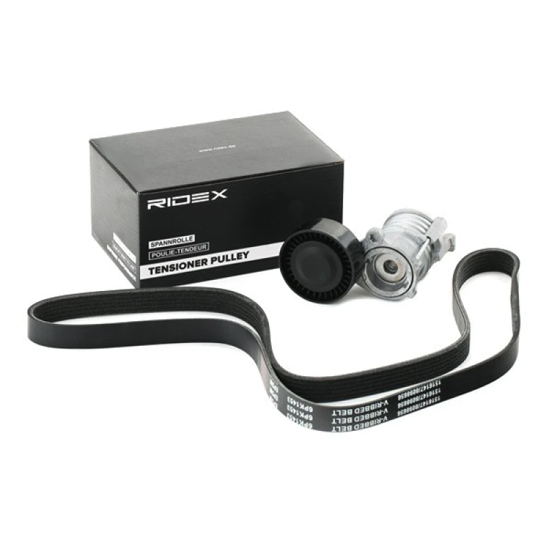 Image of RIDEX 542R0630 V-ribbed belt set V-Ribbed Belt Set (542)