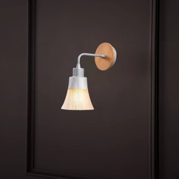 Image of Foca - N-132 Silver Wall Lamp