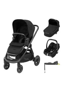 image of Maxi-Cosi Adorra Luxe Cabriofix I-Size Travel System - Twillic Black