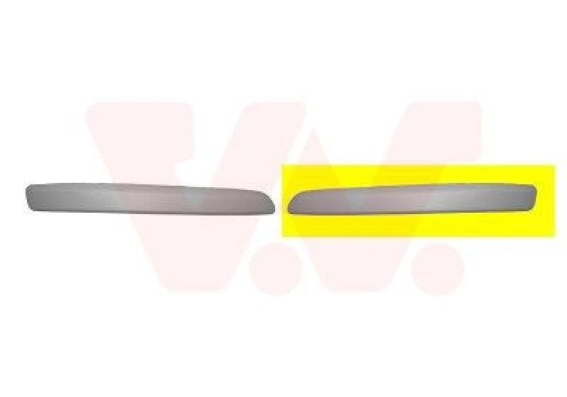 Image of VAN WEZEL Bumper cover VAN WEZEL 5828583