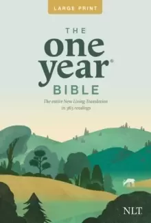 Image of NLT One Year Bible Slimline Large Print PB, The