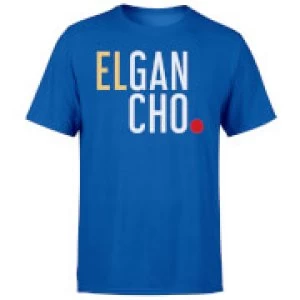 image of Elgancho Mens Blue T-Shirt - L - Blue