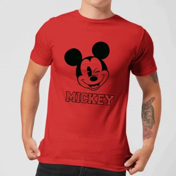 Disney Mickey Mouse Since 1928 T-Shirt - Red - XS