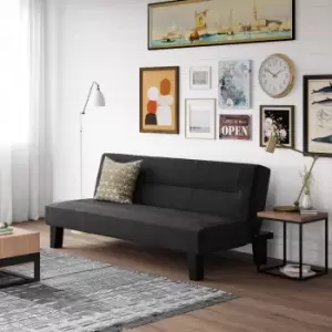 Image of Kebo Velvet Futon Black