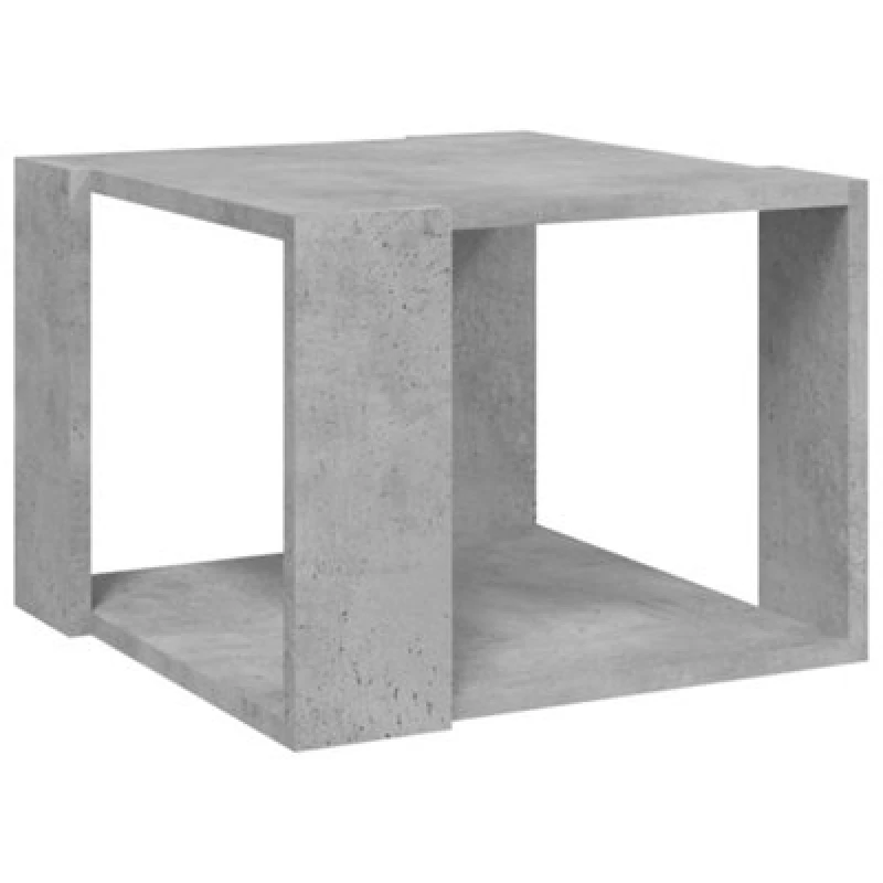 Image of VIDAXL Coffee Table Concrete Grey 40x40x30cm Engineered Wood Vidaxl 8720286542361