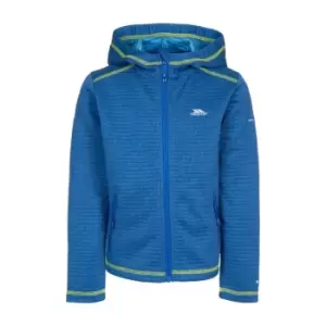 Image of Trespass Boys Fortunate Fleece Hoodie (11-12 Years) (Blue)