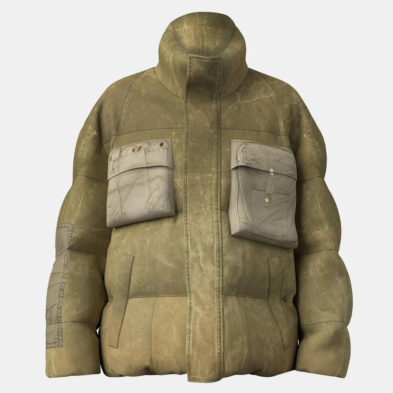 Image of Diesel Mens Rolfs Giac Softshell Jacket Ivy Green male S (46)