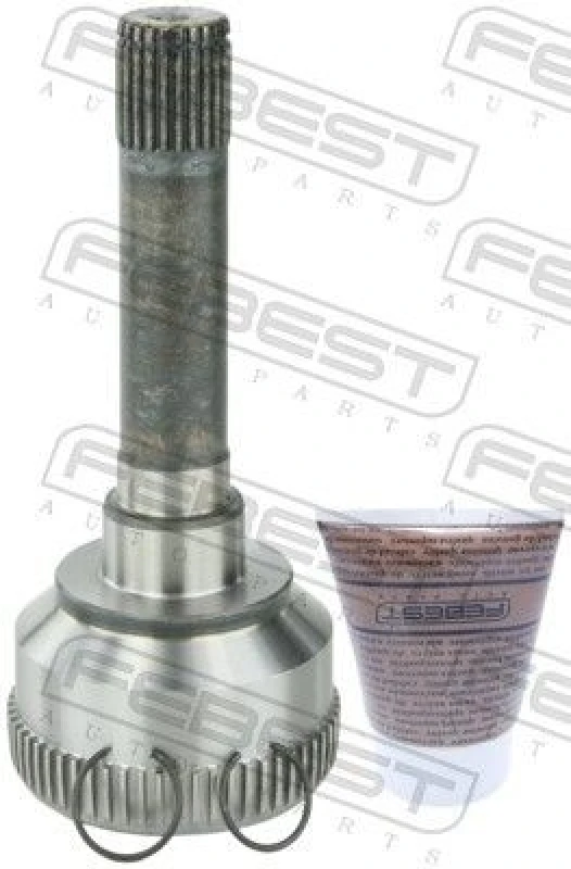 Image of FEBEST 2910-DEF CV Joint Front Axle, with ABS sensor ring Joint Kit,drive shaft (5)