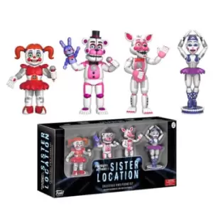 image of Funko Five Nights at Freddy's 2" Action Figures Sister Location (4 Pack)