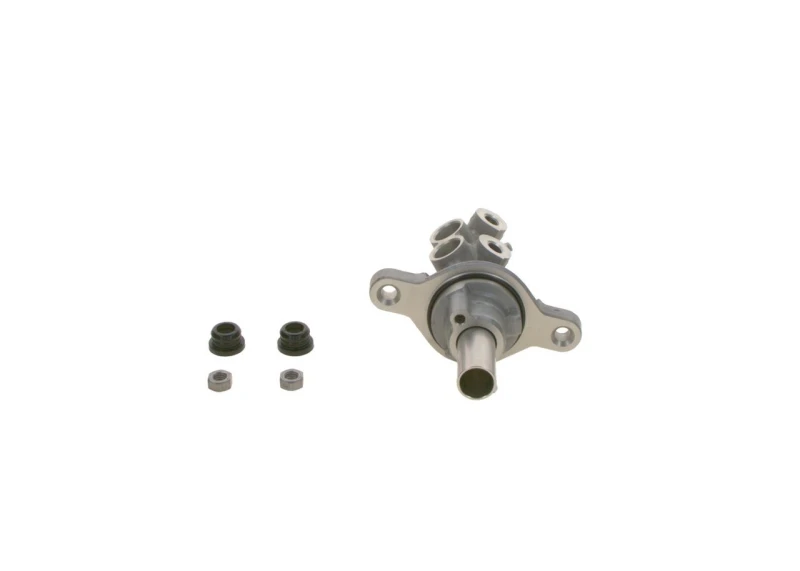 Image of Bosch 0 204 123 667 Master Cylinder Number of connectors: 2 Aluminium Master Cylinder,brakes (258)