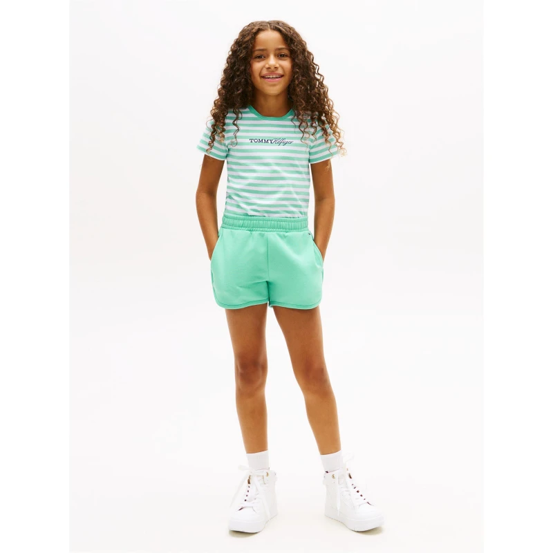 Image of Tommy Hilfiger Tommy Logo Set Jn62 Tropical Tide female 10Y