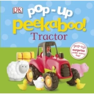 Image of Pop-up Peekaboo Tractor by DK (Board book, 2014)