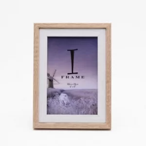 Image of iFrame Wood Effect Photo Frame 4" x 6"
