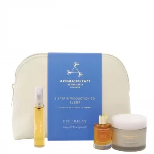 image of Aromatherapy Associates 3 Step Introduction to Sleep Set