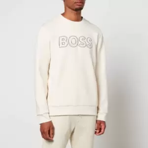 Image of BOSS Athleisure Salbo 1 Logo Cotton-Blend Sweatshirt - S