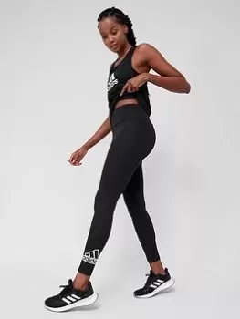 Image of adidas Brand Love Leggings - Black Size XL Women
