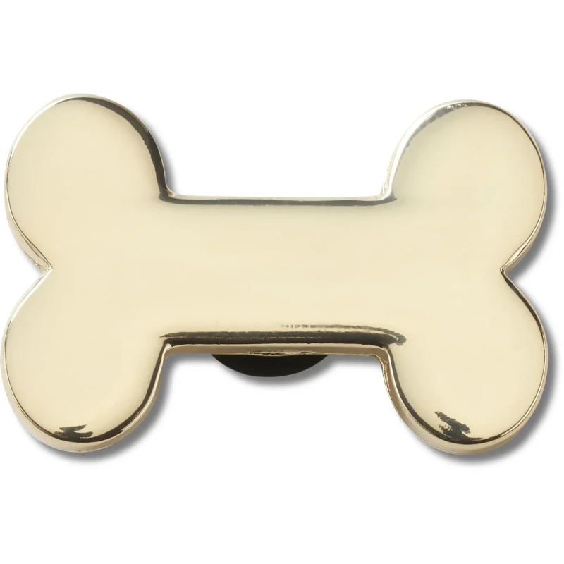Image of Crocs Jibbitz Crocs Gold Dog Bone Dore Unisex TU